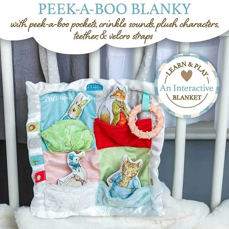 Beatrix Potter Peter Rabbit On The Go Activity Blanky 2 Beatrix Potter Peter Rabbit On The Go Activity Blanky - Image 2