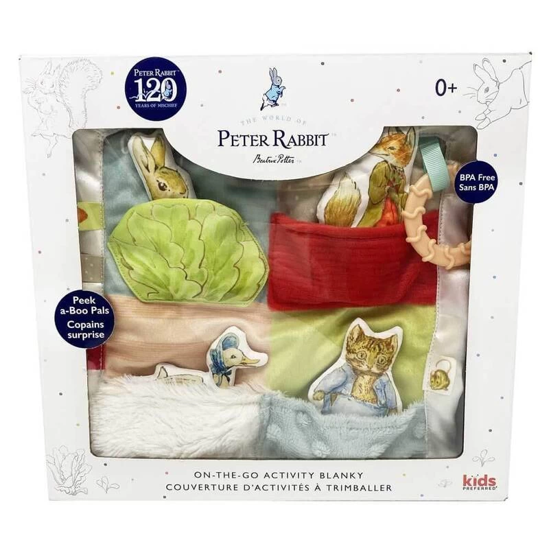 Beatrix Potter Peter Rabbit On The Go Activity Blanky 1 Beatrix Potter Peter Rabbit On The Go Activity Blanky