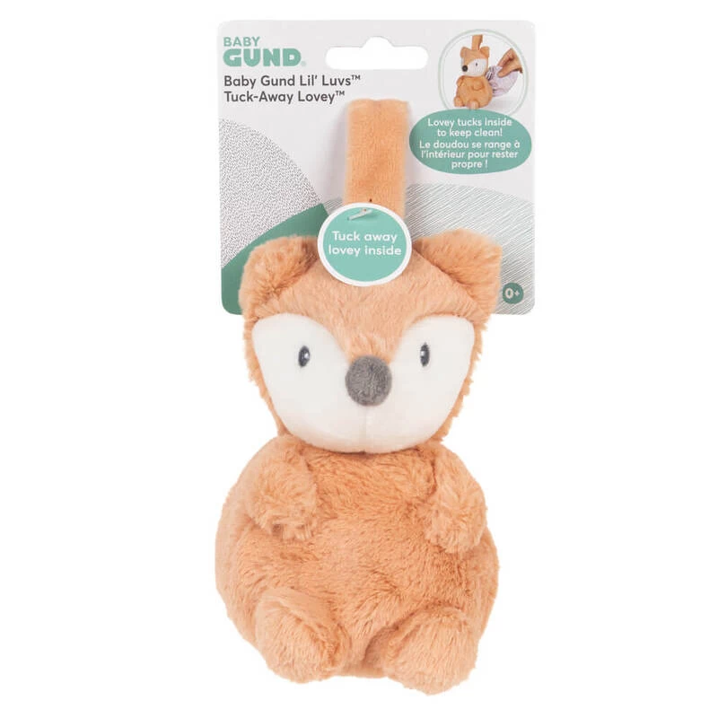 GUND Baby Lil' Luvs Tuck Away Lovey Fox 3 In 1 Plush Comforter 2 GUND Baby Lil' Luvs Tuck Away Lovey Fox 3 In 1 Plush Comforter - Image 2