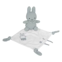 Miffy Knitted Green Cuddle Blanket