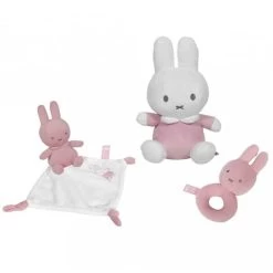 Miffy Ribbed Pink Baby Boxed Gift Set 3 Pack -Little Wonder Shop JAS2074 2