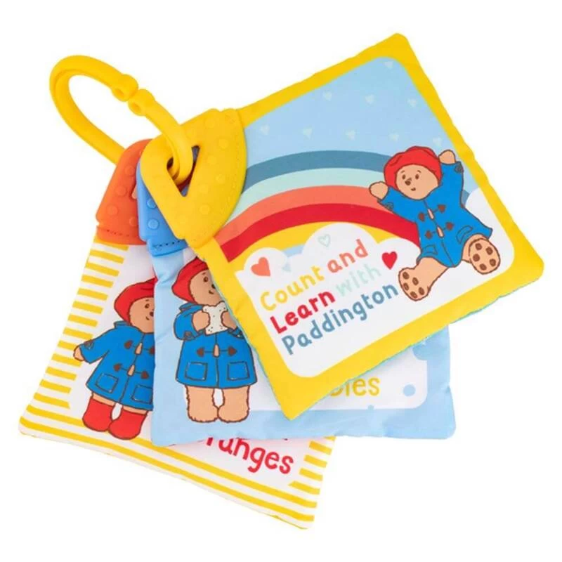 Paddington Bear Count & Learn Clip & Go Soft Book Activity Toy 2 Paddington Bear Count & Learn Clip & Go Soft Book Activity Toy - Image 2