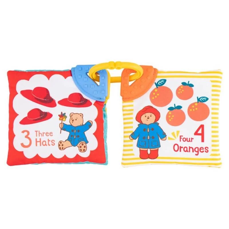 Paddington Bear Count & Learn Clip & Go Soft Book Activity Toy 4 Paddington Bear Count & Learn Clip & Go Soft Book Activity Toy - Image 4