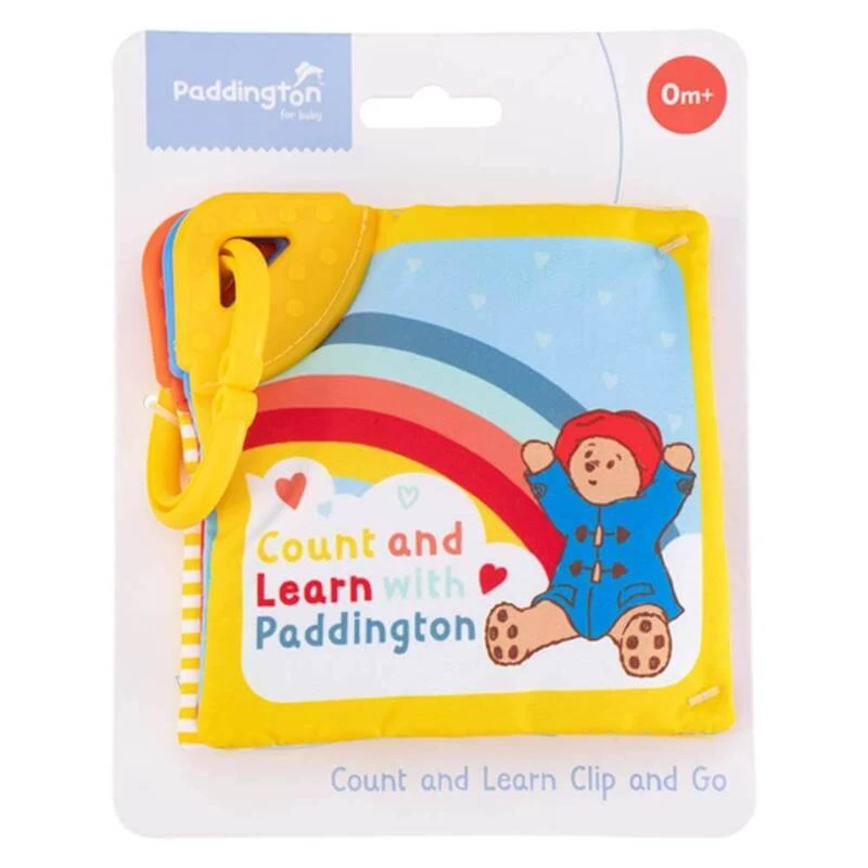 Paddington Bear Count & Learn Clip & Go Soft Book Activity Toy 1 Paddington Bear Count & Learn Clip & Go Soft Book Activity Toy