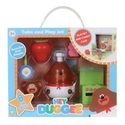 Hey Duggee Take & Play Cook With Duggee Figurine Playset
