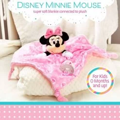 Disney Baby Minnie Mouse Snuggle Blanket Comforter -Little Wonder Shop JAS2158 3