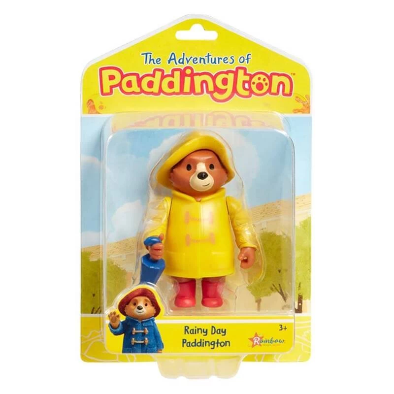 Paddington Bear TV Rainy Day Paddington Figurine 7cm 1 Paddington Bear TV Rainy Day Paddington Figurine 7cm