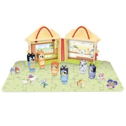 Bluey Wooden Carry Along House Playset