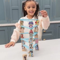Bluey Wooden Stacking Game -Little Wonder Shop JAS2235 2