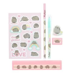 Pusheen The Cat Self Care Club Friendship Stationery Set 8 Pieces -Little Wonder Shop JAS2244 2