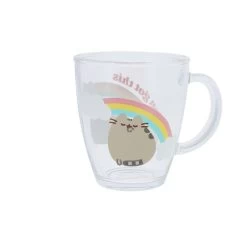 Pusheen The Cat Self Care Club Glass Mug
