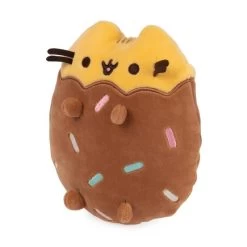 Pusheen Chocolate Dipped Cookie Plush Toy 16cm -Little Wonder Shop JAS2260 2
