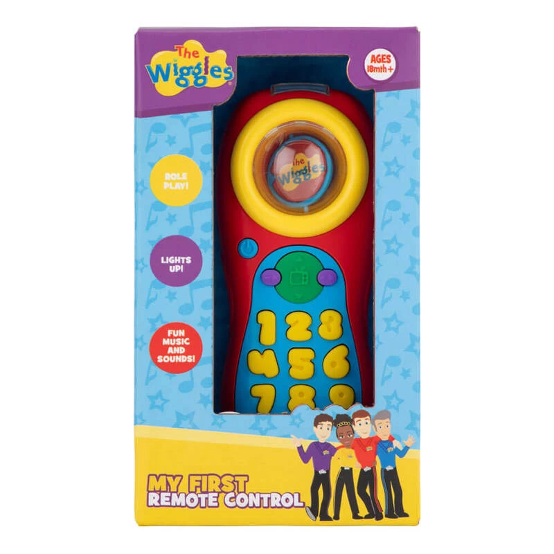 The Wiggles My First Remote Control Educational Toy 1 The Wiggles My First Remote Control Educational Toy