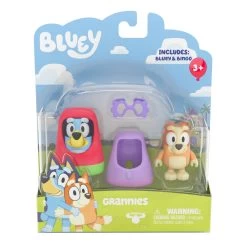 Bluey Grannies Bluey And Bingo Figurines 2 Pack