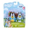 Bluey Skateboarding Bluey And Bandit Figurines 2 Pack