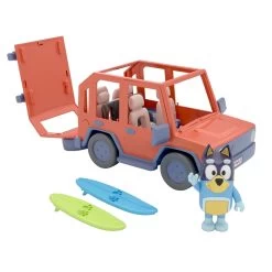 Bluey Heeler 4WD Family Vehicle With Bandit 9 Bluey Heeler 4WD Family Vehicle With Bandit -Little Wonder Shop MOO0039 4