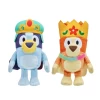 Bluey Friends Royalty Bluey & Bingo Small Plush Toy Pack
