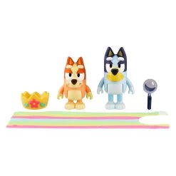Bluey Queens Bluey & Bingo Figurines 2 Pack -Little Wonder Shop MOO0127ROYAL 2
