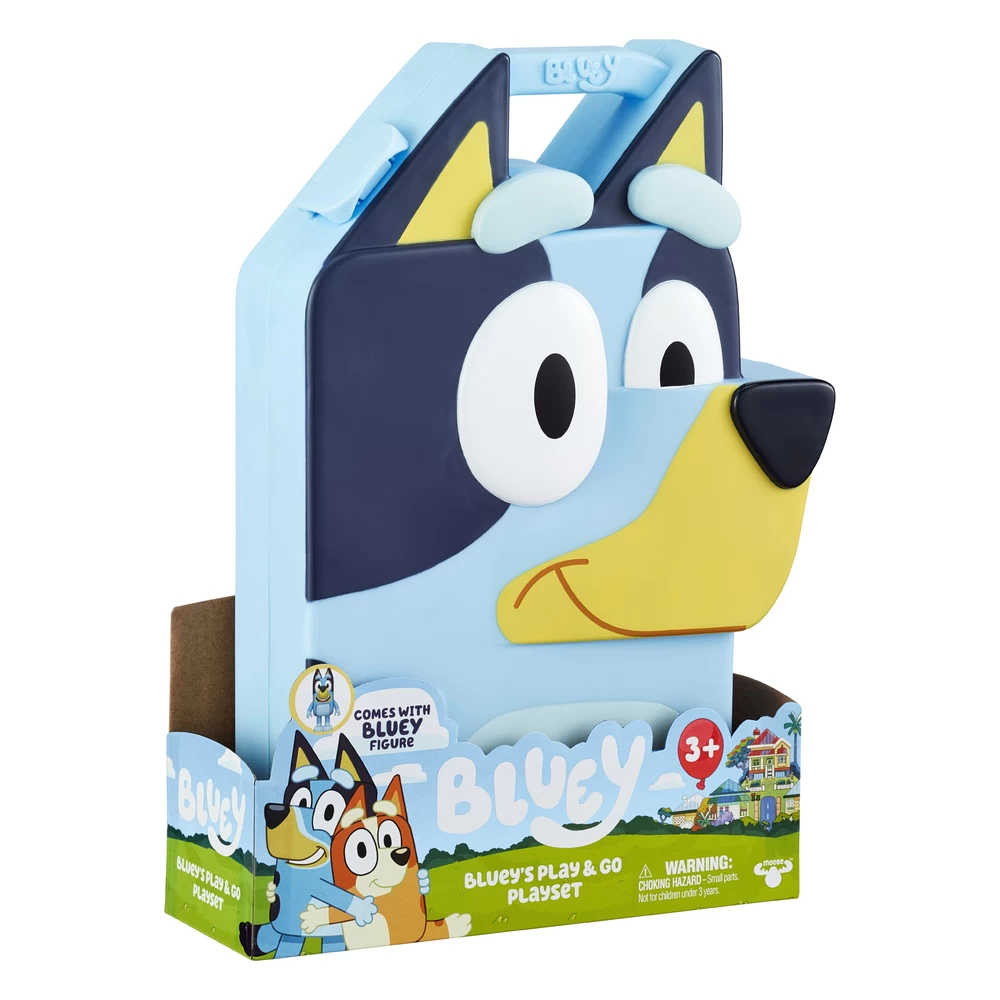 Bluey's Play & Go Collectors Case Playset With Bluey Figurine 2 Bluey's Play & Go Collectors Case Playset With Bluey Figurine - Image 2