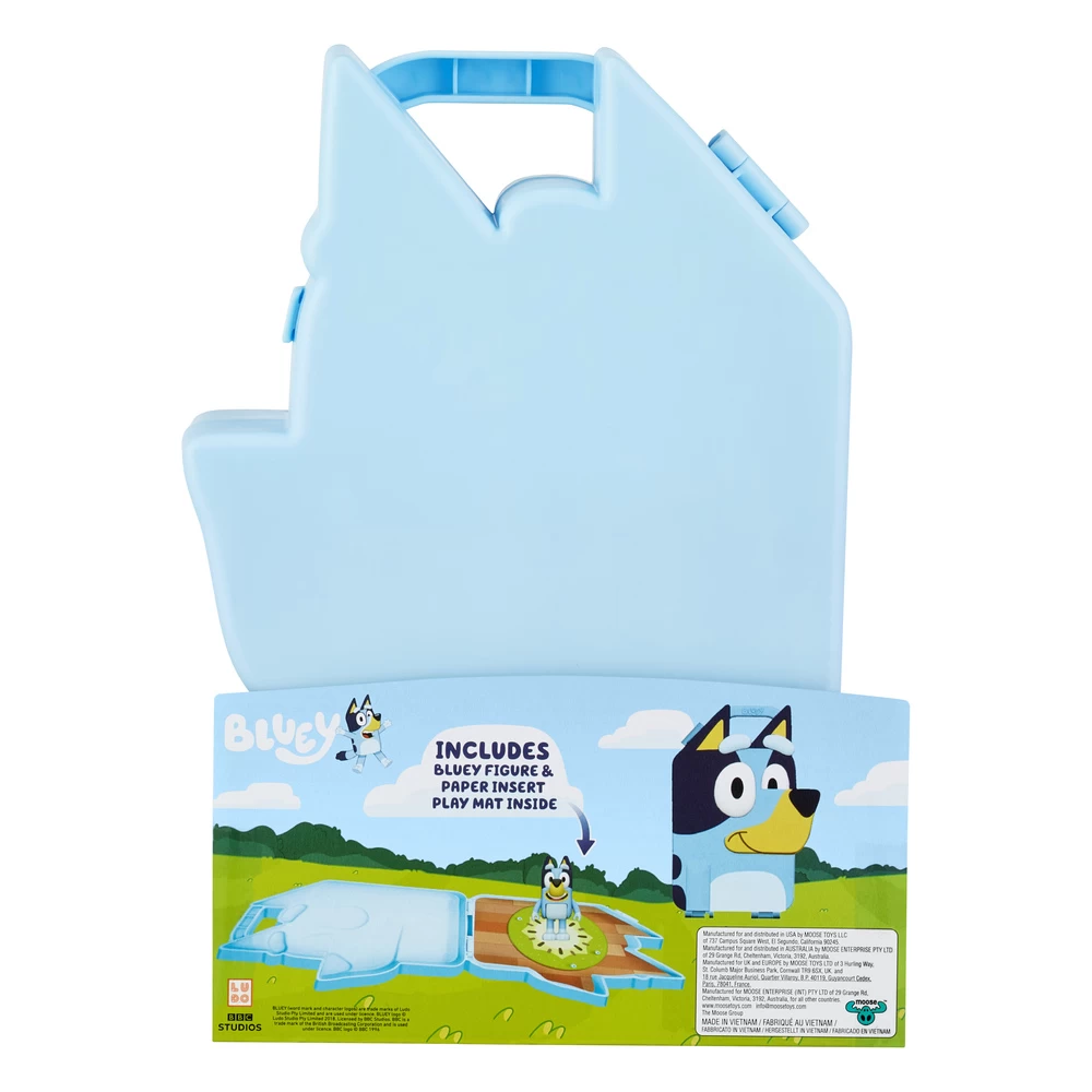 Bluey's Play & Go Collectors Case Playset With Bluey Figurine 4 Bluey's Play & Go Collectors Case Playset With Bluey Figurine - Image 4