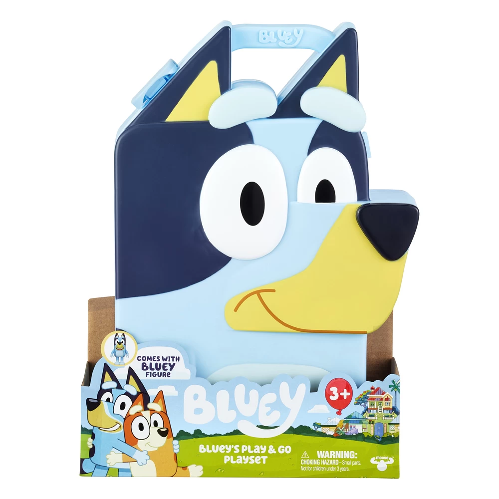Bluey's Play & Go Collectors Case Playset With Bluey Figurine 1 Bluey's Play & Go Collectors Case Playset With Bluey Figurine