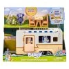 Bluey Caravan Adventures Playset With Exclusive Jean Luc Figurine