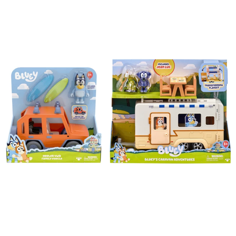 Bluey 4WD & Caravan Adventures Playset Bundle 2 Bluey 4WD & Caravan Adventures Playset Bundle - Image 2