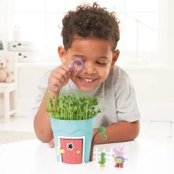 Peppa Pig Grow & Play George Pots Pea Seeds -Little Wonder Shop MOO0208GEORGE 2
