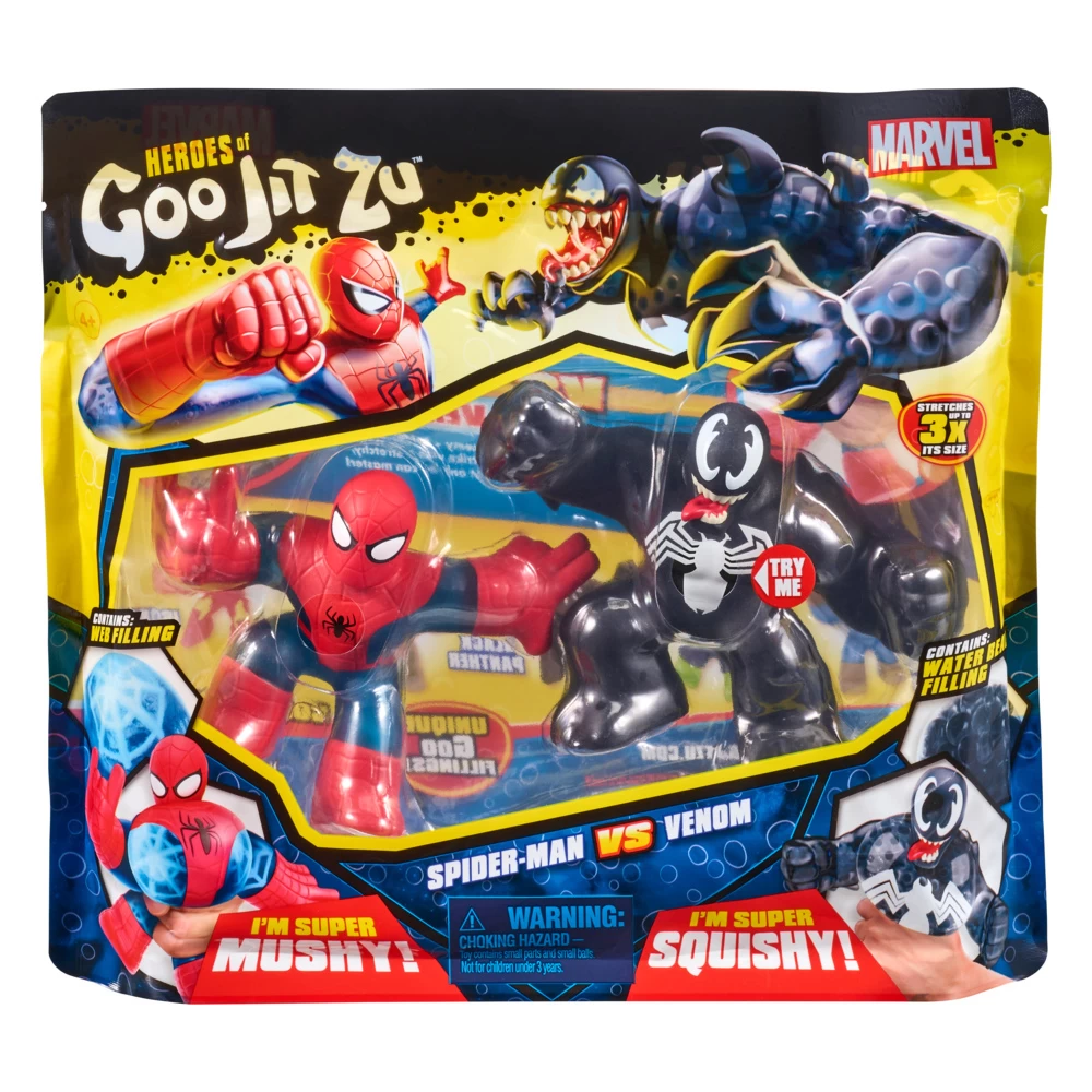 Heroes Of Goo Jit Zu Marvel Spiderman Vs Venom Pack Series 2 4 Heroes Of Goo Jit Zu Marvel Spiderman Vs Venom Pack Series 2 - Image 4