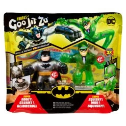 DC COMICS Heroes Of Goo Jit Zu DC Metallic Batman Vs The Riddler Pack Series 2 -Little Wonder Shop MOO0224 2