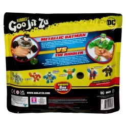 DC COMICS Heroes Of Goo Jit Zu DC Metallic Batman Vs The Riddler Pack Series 2 -Little Wonder Shop MOO0224 3