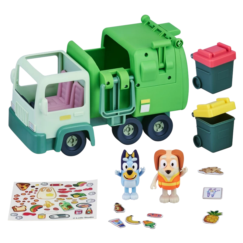 Bluey Bin Night Garbage Truck Playset 2 Bluey Bin Night Garbage Truck Playset - Image 2