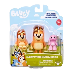 Bluey Sleepytime Mum Bingo & Floppy Figurines 2 Pack