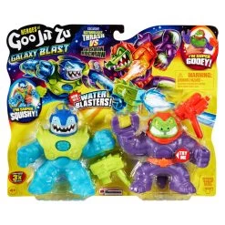 Heroes Of Goo Jit Zu Galaxy Blast Thrash Vs Rock Jaw Versus Pack Series 6 8 Heroes Of Goo Jit Zu Galaxy Blast Thrash Vs Rock Jaw Versus Pack Series 6 -Little Wonder Shop MOO0293 3