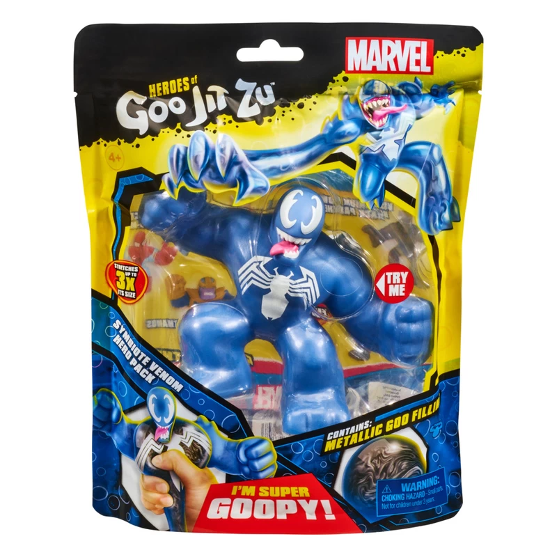 Heroes Of Goo Jit Zu Marvel Symbiote Venom Hero Pack Series 4 3 Heroes Of Goo Jit Zu Marvel Symbiote Venom Hero Pack Series 4 - Image 3