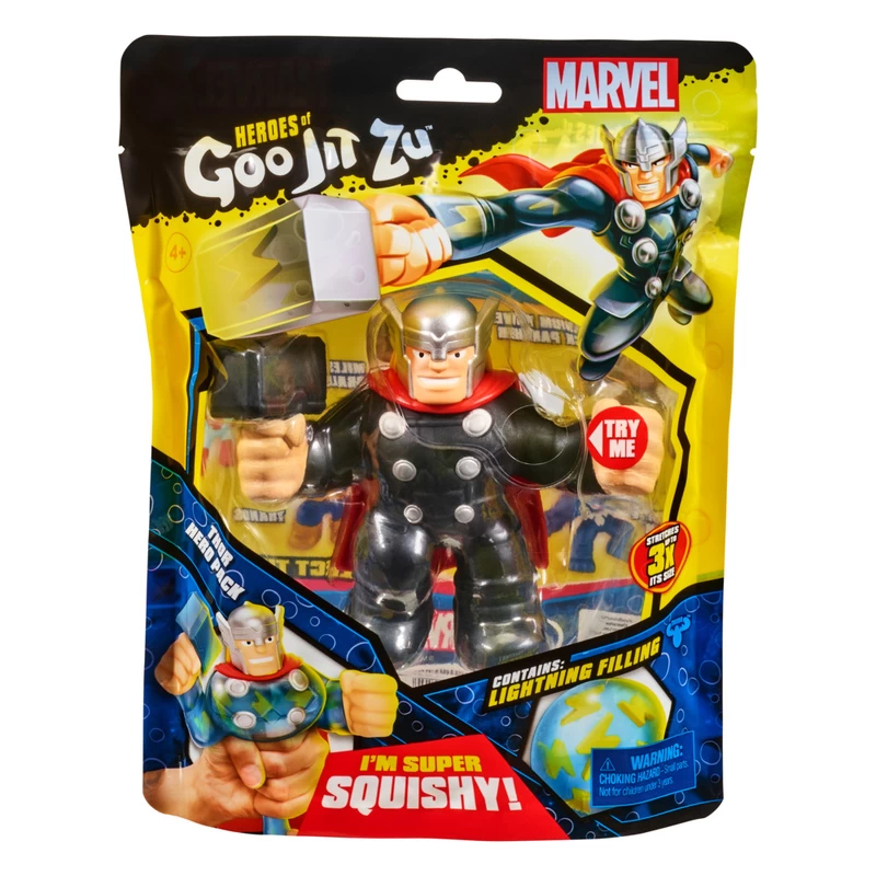 Heroes Of Goo Jit Zu Marvel Thor Hero Pack Series 4 3 Heroes Of Goo Jit Zu Marvel Thor Hero Pack Series 4 - Image 3