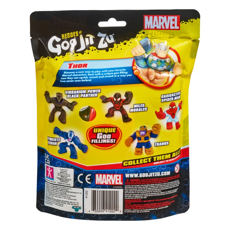 Heroes Of Goo Jit Zu Marvel Thor Hero Pack Series 4 4 Heroes Of Goo Jit Zu Marvel Thor Hero Pack Series 4 - Image 4