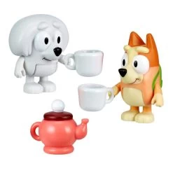 Bluey School Friends Tea Party With Lila & Bingo Figurines 2 Pack -Little Wonder Shop MOO0356TEAPARTY 2