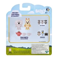Bluey School Friends Tea Party With Lila & Bingo Figurines 2 Pack -Little Wonder Shop MOO0356TEAPARTY 3