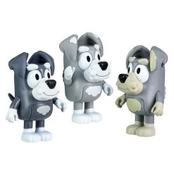 Bluey School Friends The Terriers Figurines 3 Pack -Little Wonder Shop MOO0356TERRIERS 2