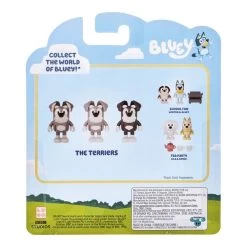 Bluey School Friends The Terriers Figurines 3 Pack -Little Wonder Shop MOO0356TERRIERS 3