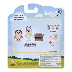 Bluey School Friends Bluey & Winton With Typewriter Figurines 2 Pack -Little Wonder Shop MOO0356WINTON 3