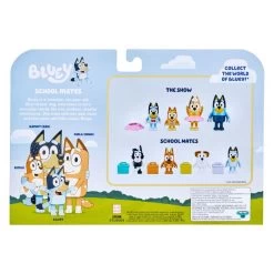 Bluey School Mates Mini Figurines 4 Pack -Little Wonder Shop MOO0357MATES 2