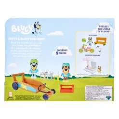 Bluey Rusty & Bluey's Go-Kart Vehicle Playset -Little Wonder Shop MOO0358RBILLY 3