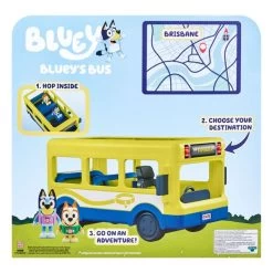 Bluey's Brisbane Adventure Bus Playset With Figurines 13 Bluey's Brisbane Adventure Bus Playset With Figurines -Little Wonder Shop MOO0360 6