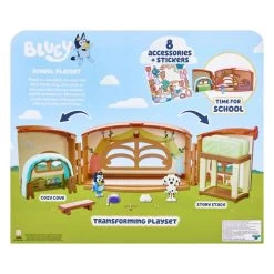 Bluey School Friends Calypso's School Playset -Little Wonder Shop MOO0361 6
