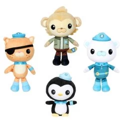 Octonauts Crew Barnacles Basic Plush Toy 20cm Series 1 -Little Wonder Shop MOO0370BARNACLES 2