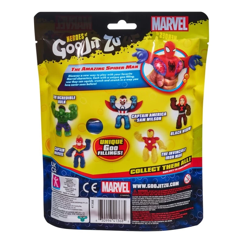 Heroes Of Goo Jit Zu Marvel The Amazing Spiderman Hero Pack Series 5 4 Heroes Of Goo Jit Zu Marvel The Amazing Spiderman Hero Pack Series 5 - Image 4