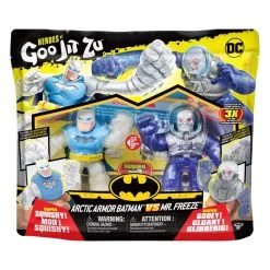 DC COMICS Heroes Of Goo Jit Zu DC Arctic Armor Batman Vs Mr Freeze Versus Pack Series 4
