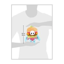 Fall Guys Ultimate Knockout Tasty Burger Plush Toy Small 20cm -Little Wonder Shop MOO0417BURGER 2